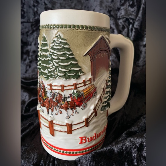 Budweiser Collectible Holiday Stein - Picture 2 of 3